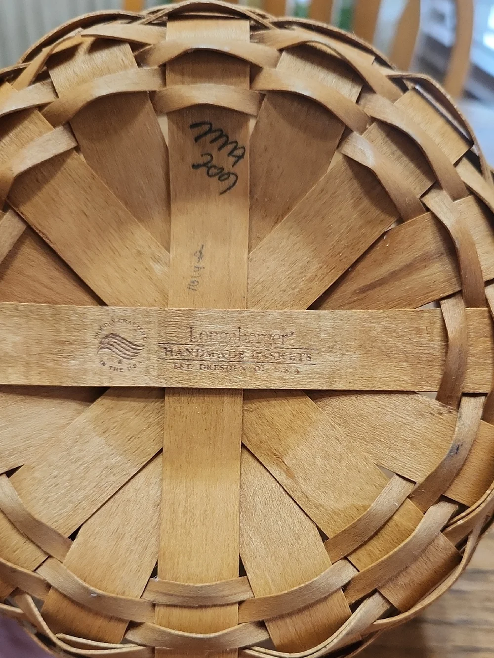 Longaberger Button Basket